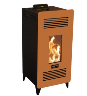 Estufa Pellet 6,7 kW PS-7500 Naranja