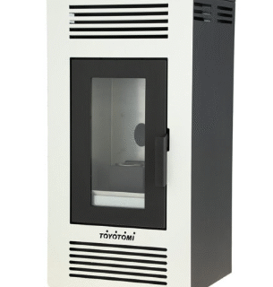 Estufa a Pellet 6,7 kW PS-7500 Blanca