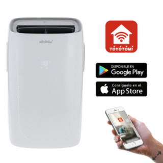 Aire Acondicionado Portátil Wi-Fi 14.000 BTU AC-14BW