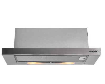Campana retráctil de acero inoxidable 60 cm TCARETAI